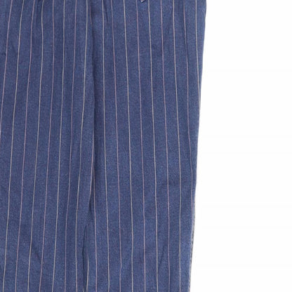 TU Womens Black Striped  Skinny Jeans Size 8 L33 in