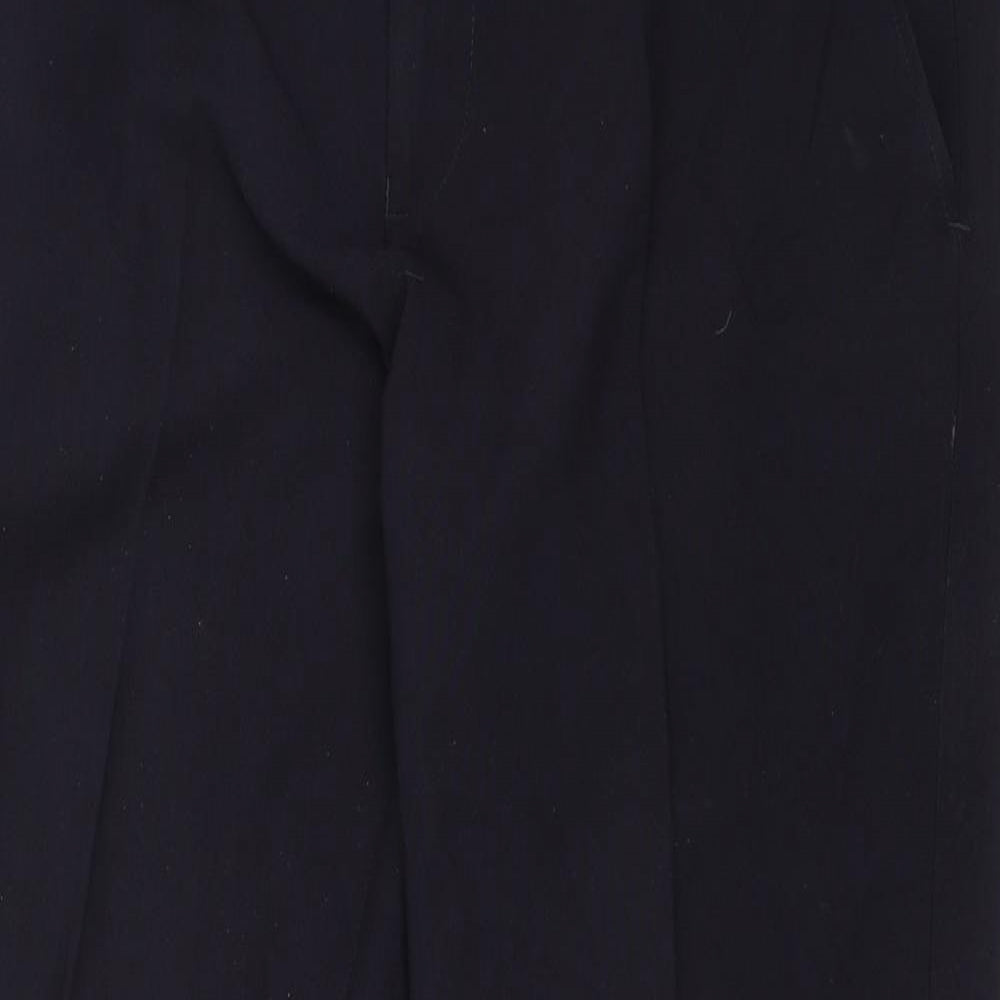 M&S Mens Blue   Dress Pants Trousers Size 36 in L26 in
