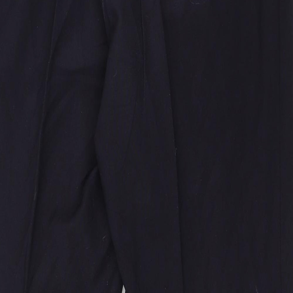 M&S Mens Blue   Dress Pants Trousers Size 36 in L26 in