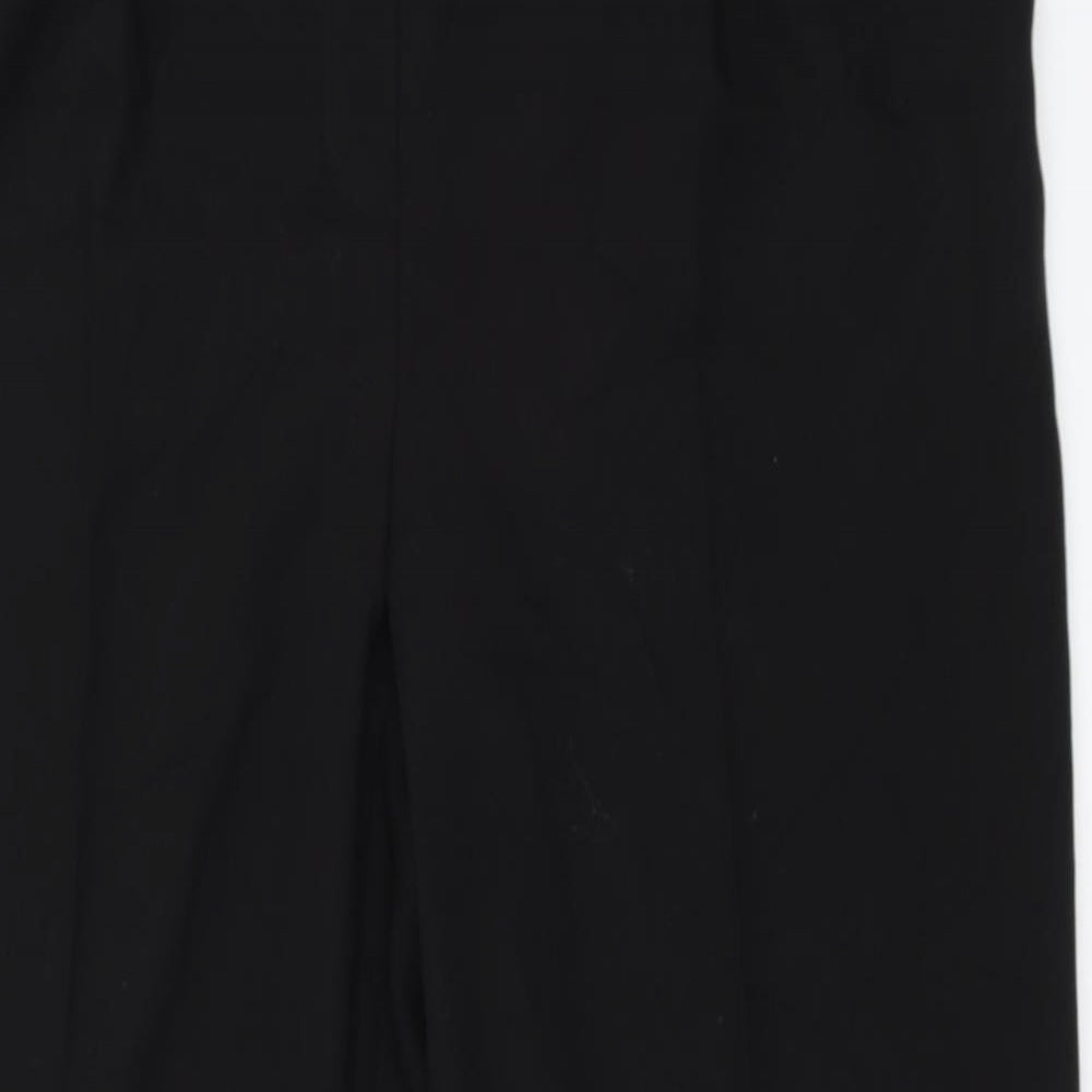 M&S Womens Black   Dress Pants Trousers Size 14 L25 in