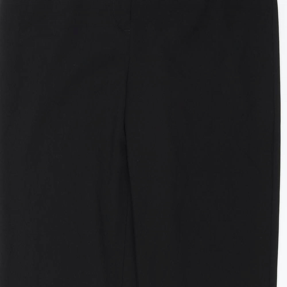 George Womens Black   Dress Pants Trousers Size 14 L26 in