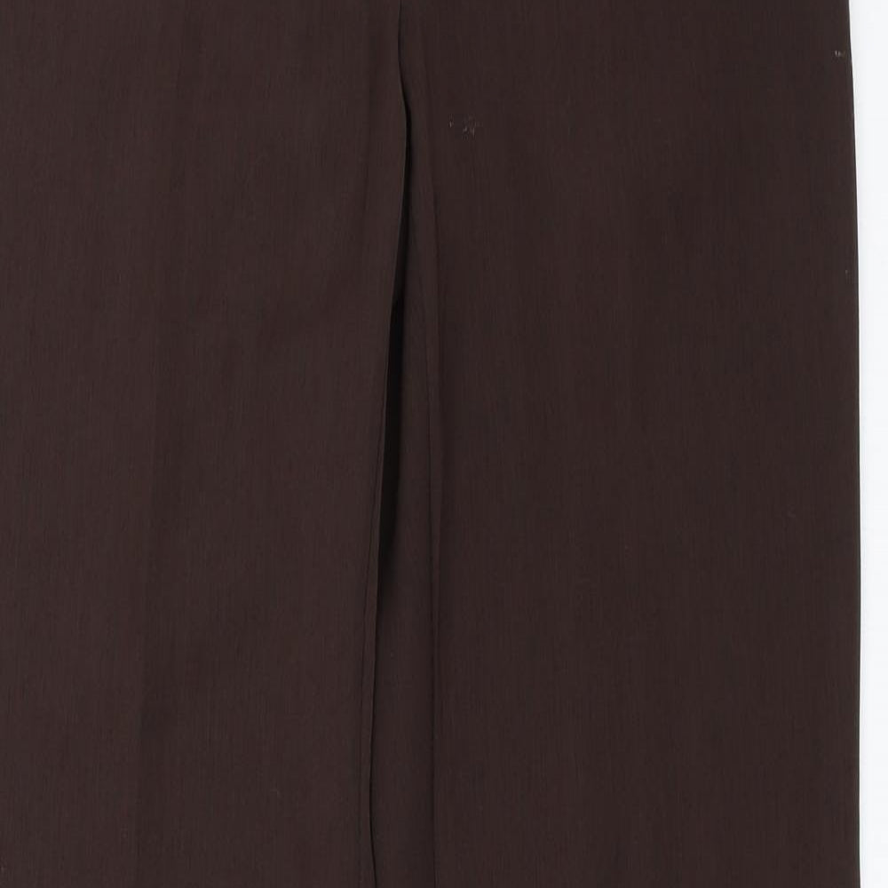 Gerry Weber Womens Brown   Dress Pants Trousers Size 12 L28 in
