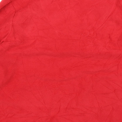 Love to Lounge Womens Red Solid  Top Pyjama Top Size S  - Let it snow