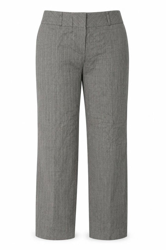 Womens UK Size 14 Autonomy Regular Fit Dress Pants Brown Trousers