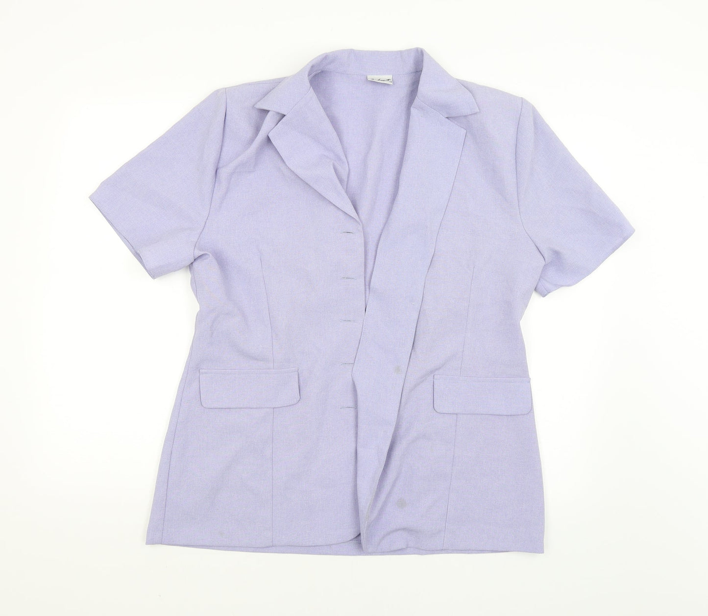 selects Womens Purple   Jacket Blazer Size 16