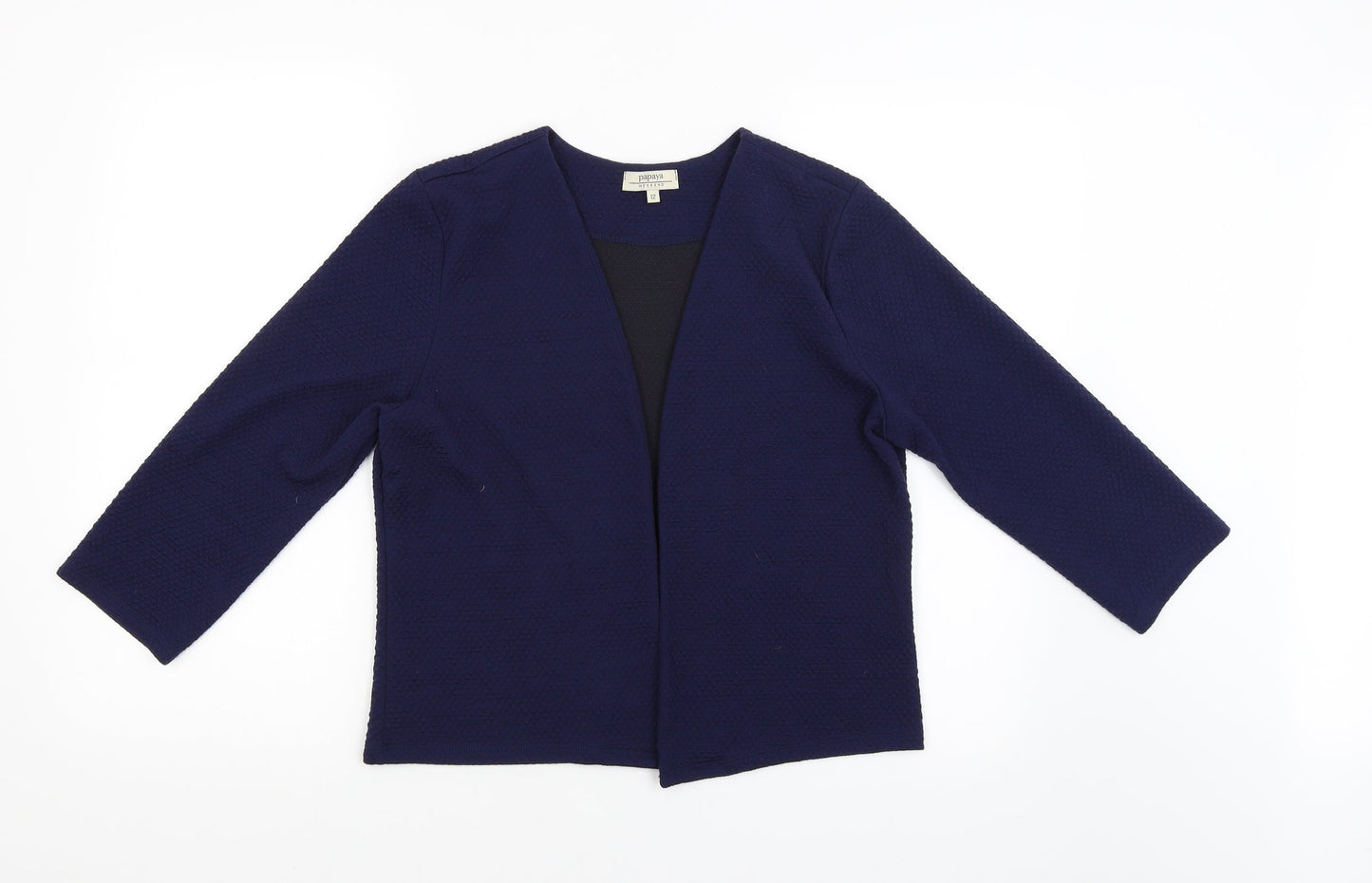 Papaya Womens Blue   Cardigan Jumper Size 12