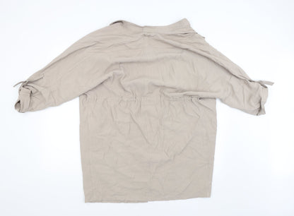 New Look Womens Grey   Jacket  Size 10