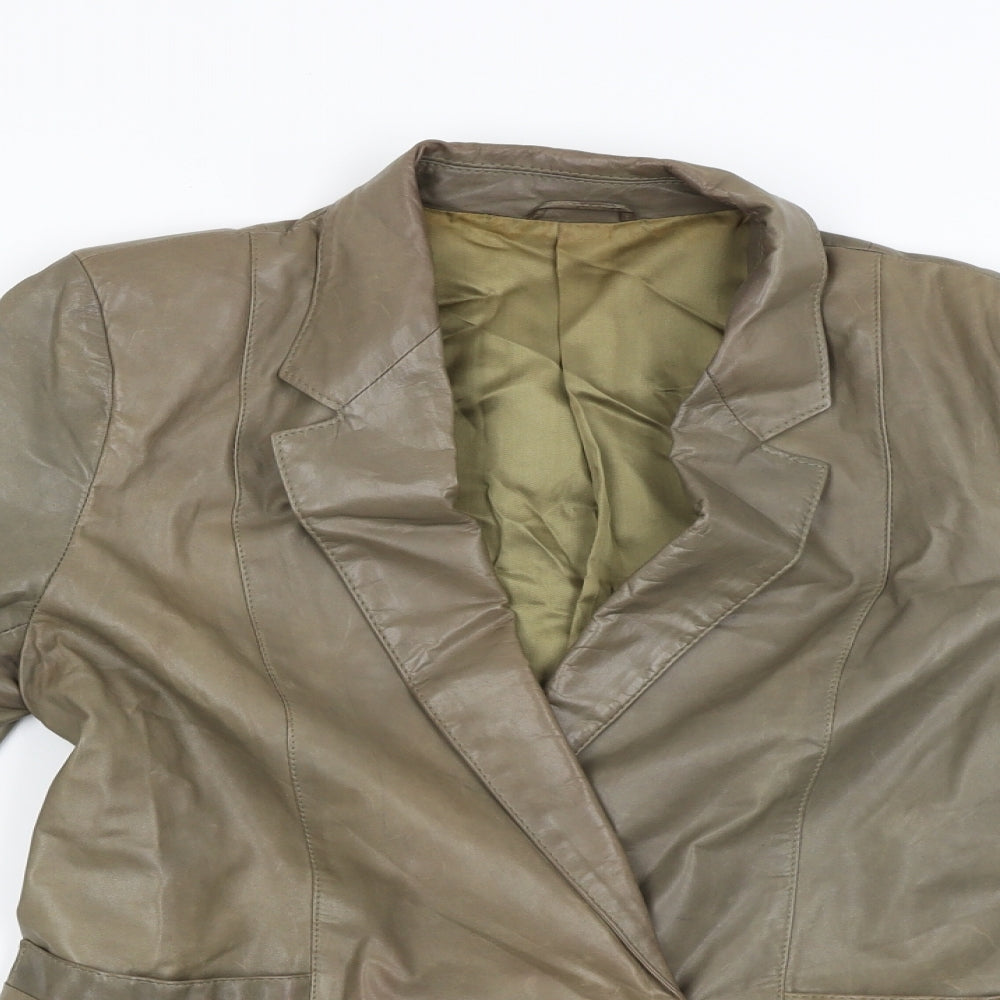 Womens UK Size 38 Preworn Beige Jacket