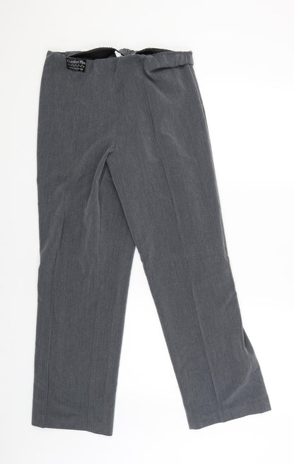 Womens UK Size 12 Classics Regular Fit Jegging Grey Trousers