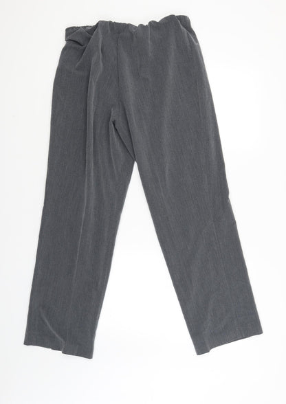 Womens UK Size 12 Classics Regular Fit Jegging Grey Trousers