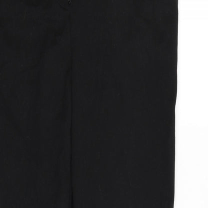 Womens UK Size 10 NEXT Regular Fit  Black Trousers