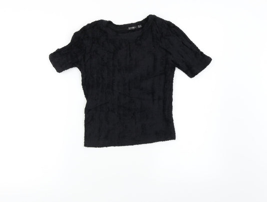 Bershka Womens Black   Basic Polo Size XS