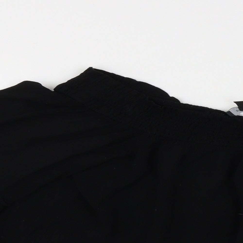 Primark  Womens Black   Cropped Blouse Size 16