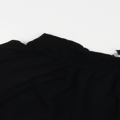 Primark  Womens Black   Cropped Blouse Size 16