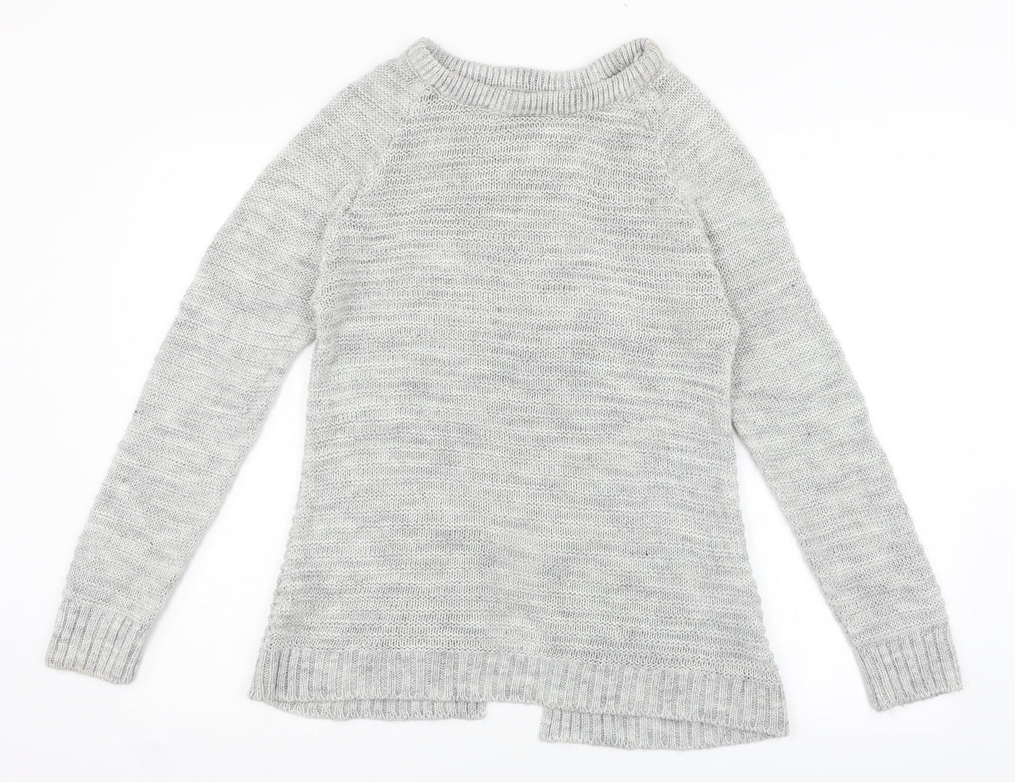 Peacocks Womens Grey   Pullover Jumper Size M