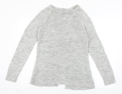 Peacocks Womens Grey   Pullover Jumper Size M