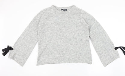 Primark Womens Grey   Pullover Jumper Size M