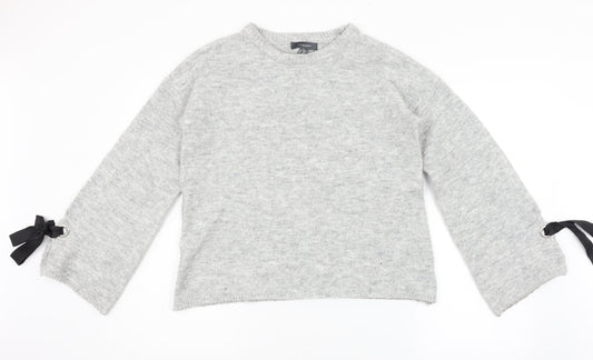 Primark Womens Grey   Pullover Jumper Size M