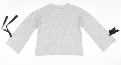 Primark Womens Grey   Pullover Jumper Size M