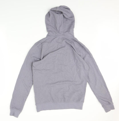 Mens UK Size XS Boohoo Grey Pullover Hoodie