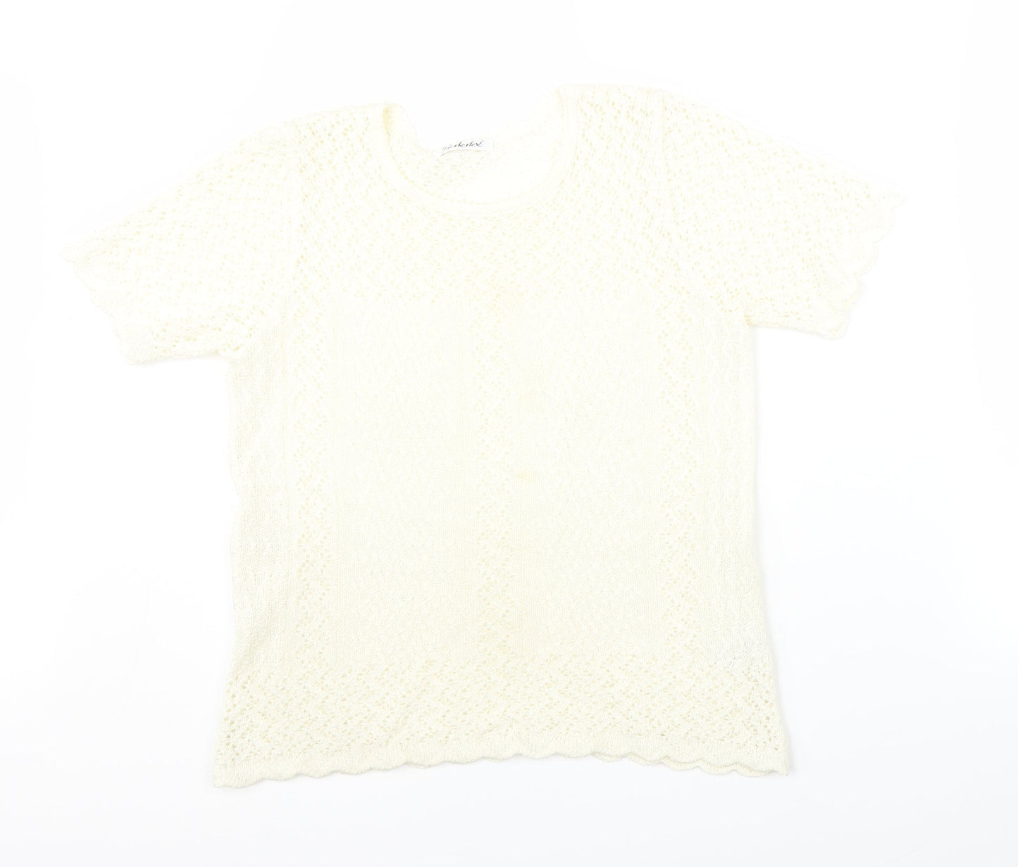 Berkertex Womens Ivory   Pullover Jumper Size 10