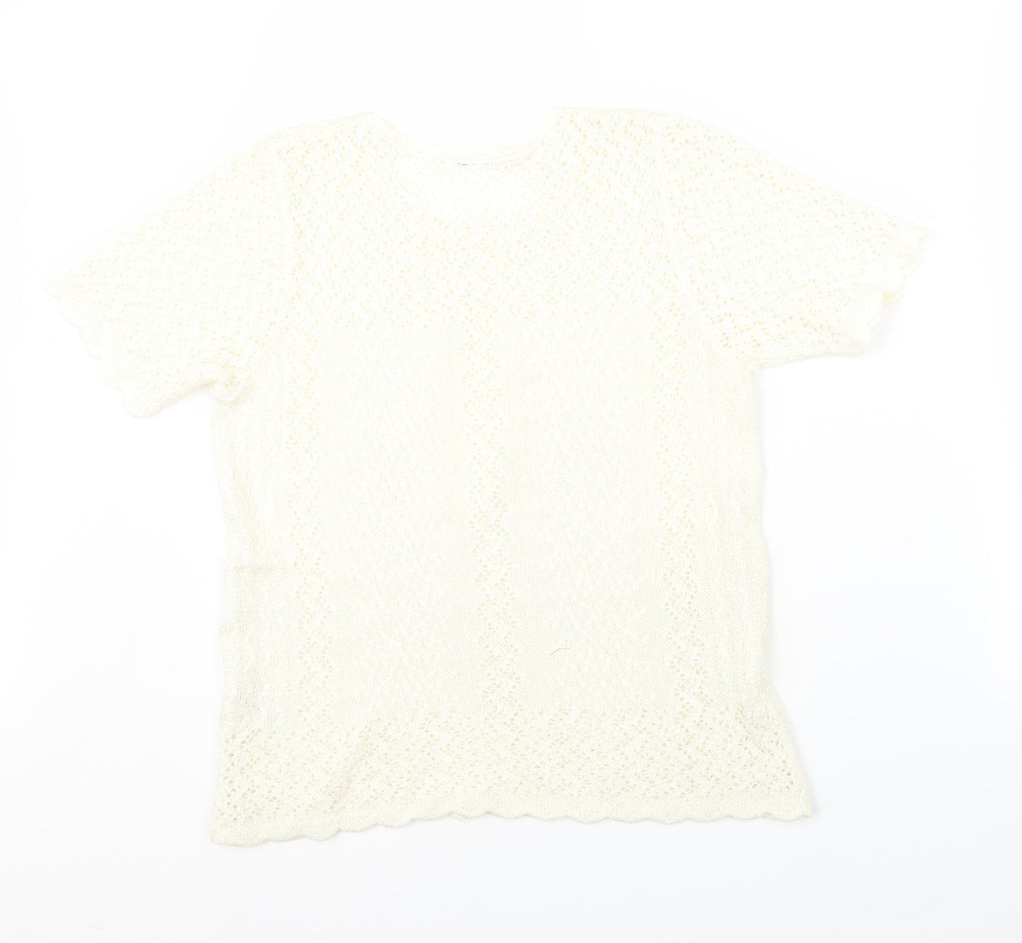 Berkertex Womens Ivory   Pullover Jumper Size 10