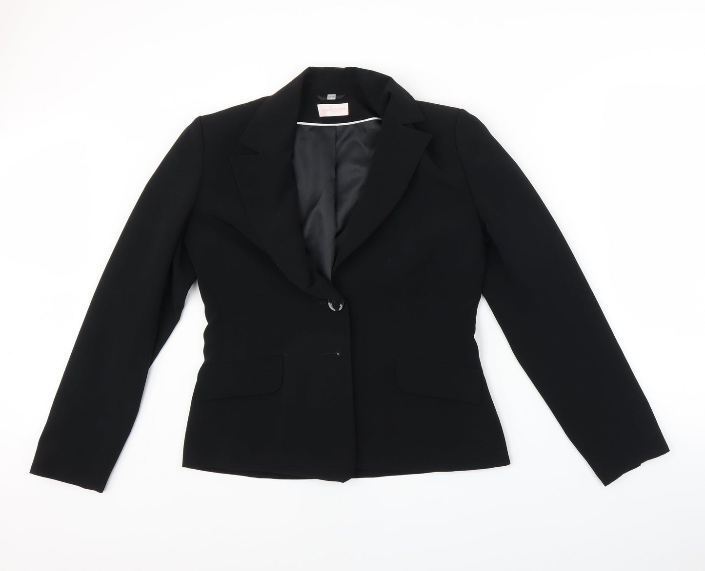 Klass Womens Black   Jacket Suit Jacket Size 10