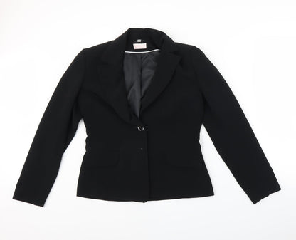Klass Womens Black   Jacket Suit Jacket Size 10