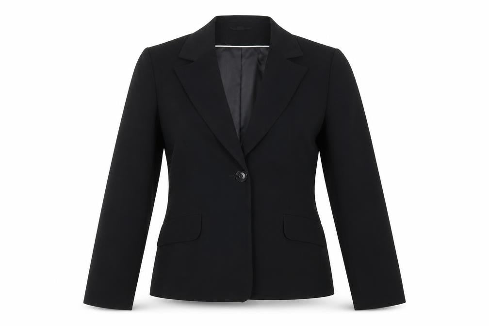 Womens UK Size 10 Klass Regular Black Suit Jacket