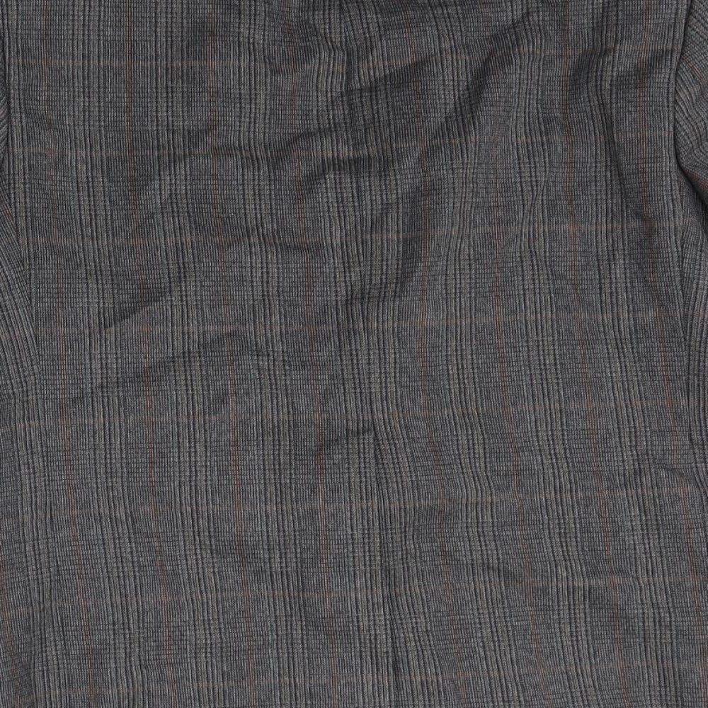 Mens UK Size 38 Racing Green Regular Grey Suit Jacket