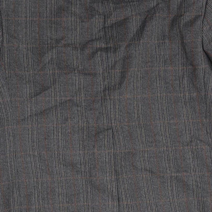 Mens UK Size 38 Racing Green Regular Grey Suit Jacket