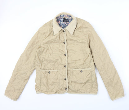 Womens UK Size 10 Topshop Brown Jacket