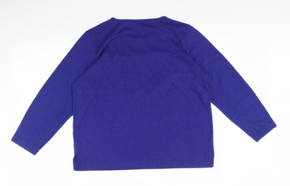 Bonmarché Womens Blue Pullover Jumper Size M