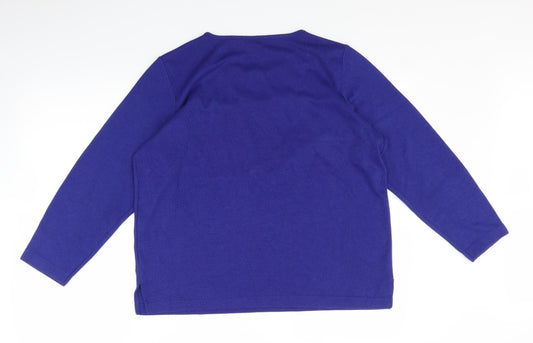 BM Womens Blue   Pullover Jumper Size M