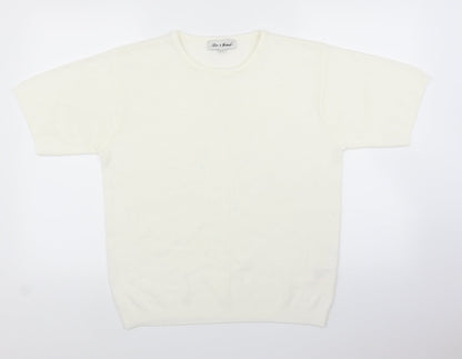 Pure & Natural Womens Ivory   Pullover Jumper Size 18