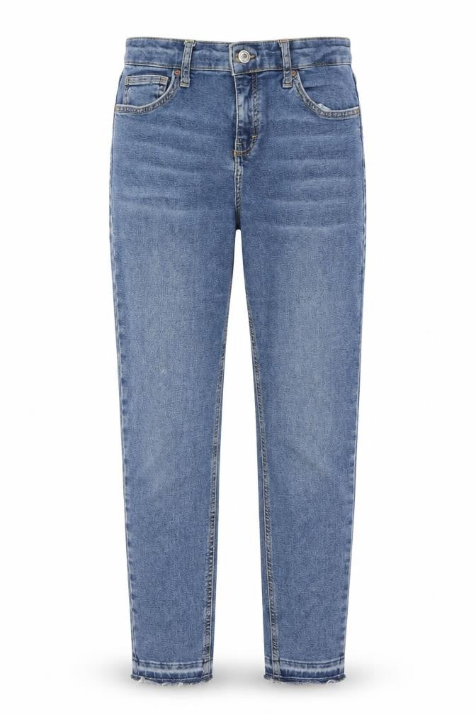 Womens UK Size 30 in Topshop Regular Fit Straight Blue Jeans