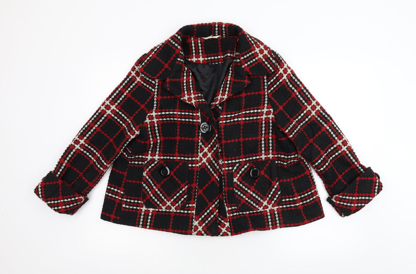MK Womens Multicoloured Check  Jacket  Size 12