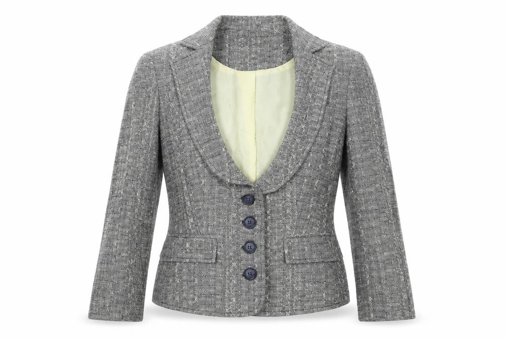 Womens UK Size 8 NEXT Regular Grey Blazer
