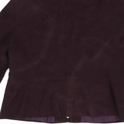 Womens UK Size 16 BHS Purple Jacket