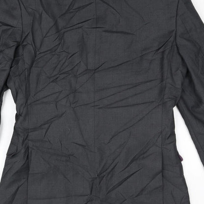 Mens UK Size 36 Red Herring Regular Grey Suit Jacket