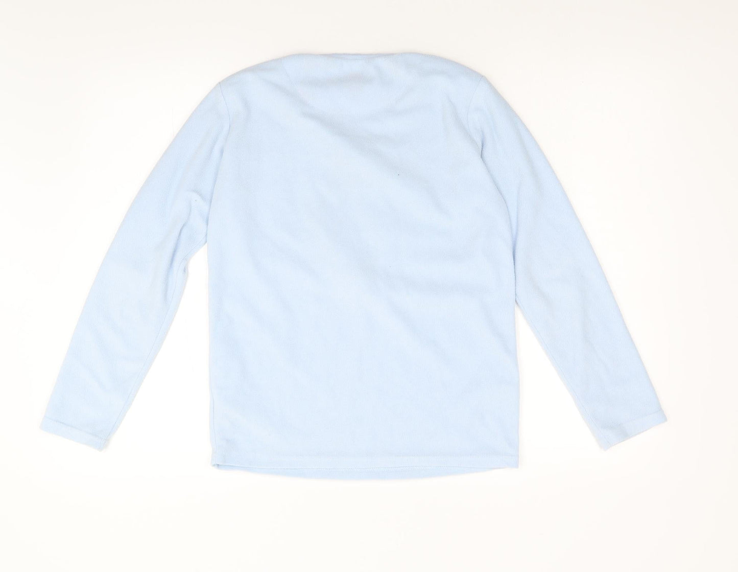 YD Girls Blue  Fleece Top Pyjama Top Size 12-13 Years