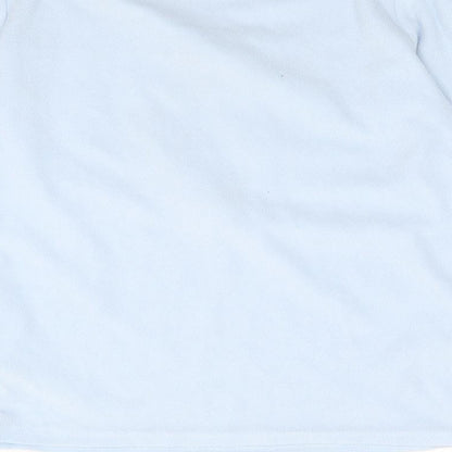 YD Girls Blue  Fleece Top Pyjama Top Size 12-13 Years