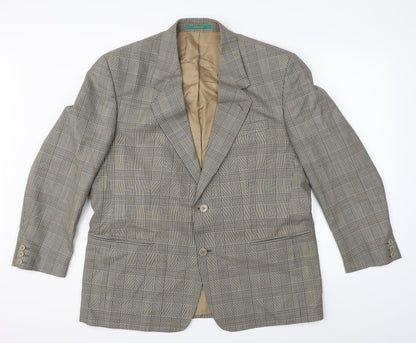 Mens UK Size 42 Canada Regular Brown Suit Jacket
