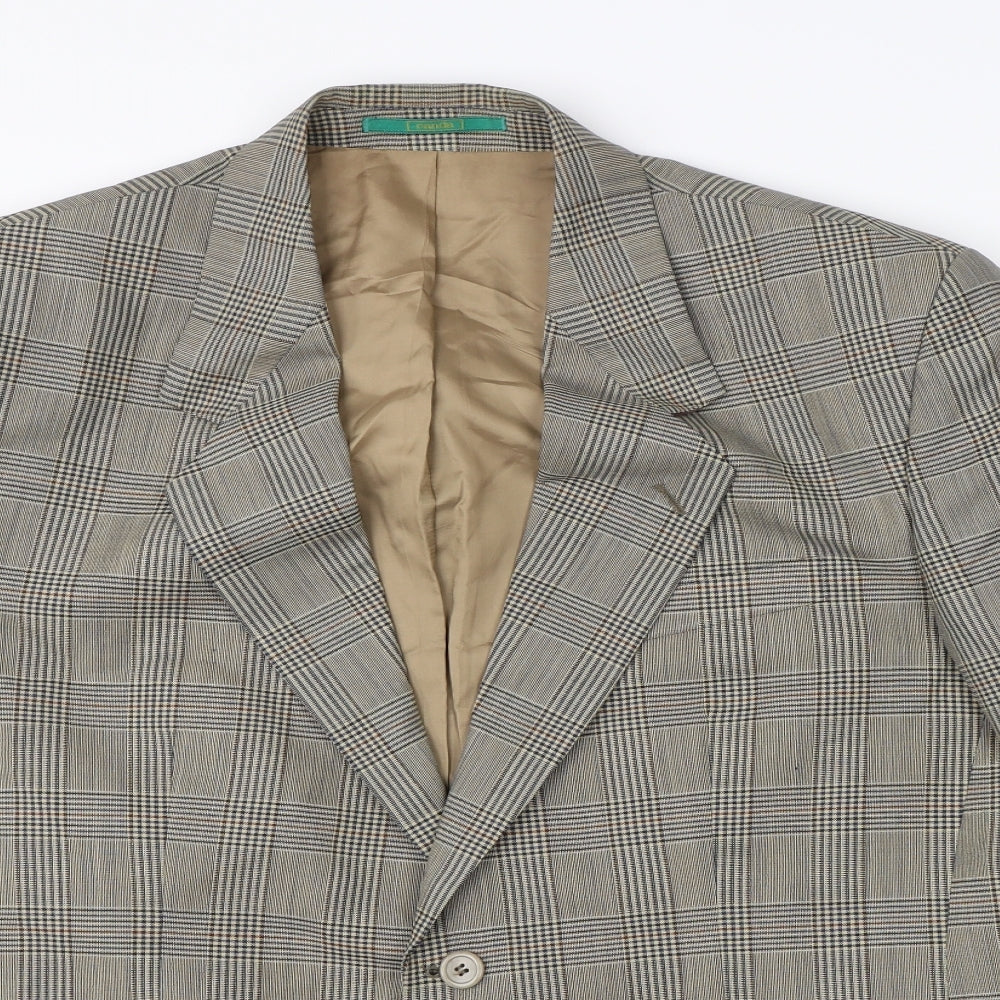 Mens UK Size 42 Canada Regular Brown Suit Jacket
