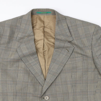 Mens UK Size 42 Canada Regular Brown Suit Jacket