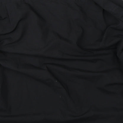 Mens UK Size L Cedar Wood State Black  Button-Up Long Sleeve Casual Shirt