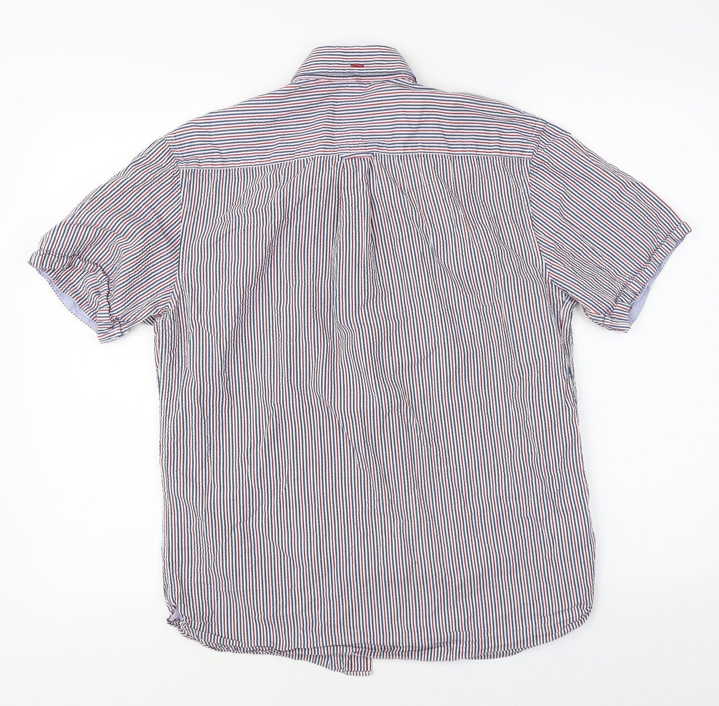 Mens UK Size S Marks & Spencer Multicoloured  Button-Up Short Sleeve Casual Shir