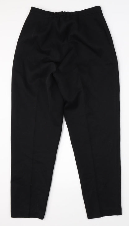 Holmewood Womens Black   Dress Pants Trousers Size 12 L26 in