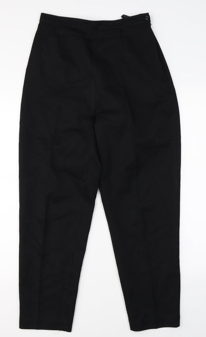Holmewood Womens Black   Dress Pants Trousers Size 12 L26 in