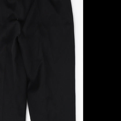 Holmewood Womens Black   Dress Pants Trousers Size 12 L26 in